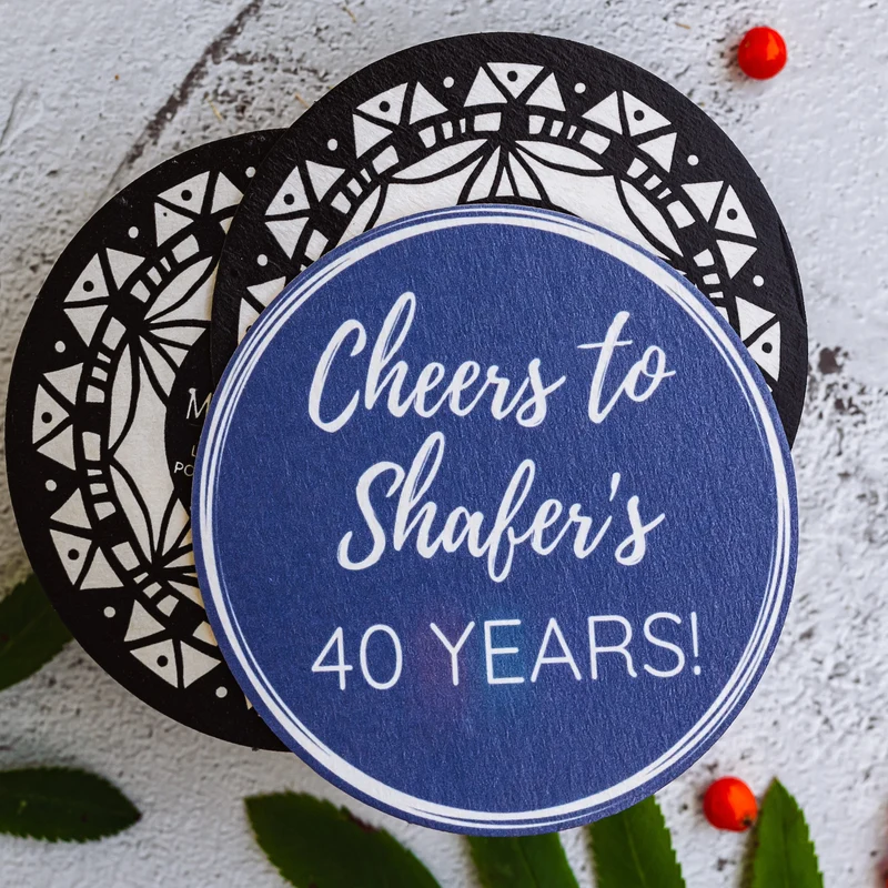 Custom Cardboard Coaster (Circular) - Image 2